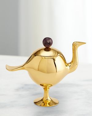 Brass Bird Box