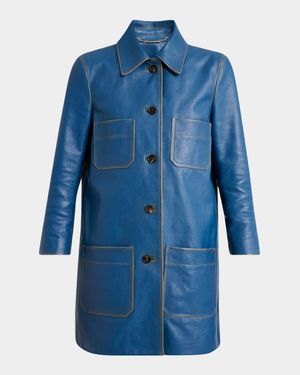 Leather Bracelet-Sleeve Car Coat