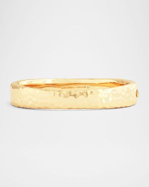 Farrier Wide Hinged Bangle Bracelet