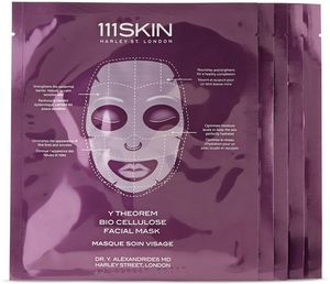 111SKIN Five-Pack Y Theorem Bio Cellulose Facial Masks, 23 mL