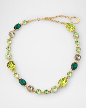 Multi Crystal Necklace