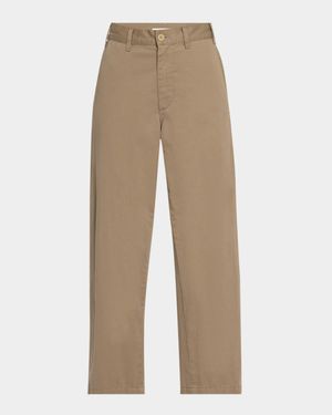 Zalenka Mid-Rise Chino Pants