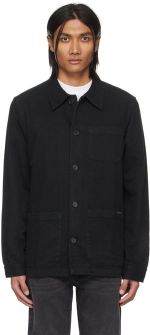 Nudie Jeans Blouson Barney noir