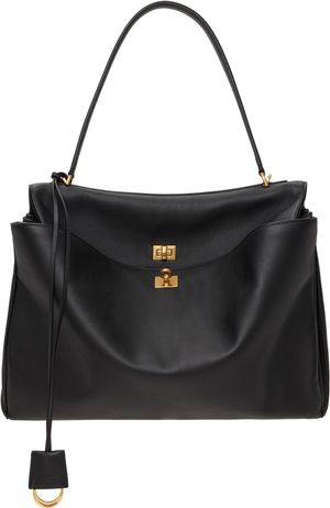 Balenciaga Black Rodeo Large Bag