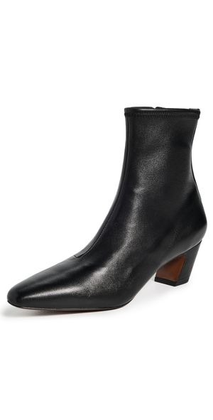 Loeffler Randall Doria Kicked Heel Ankle Boots Black 10