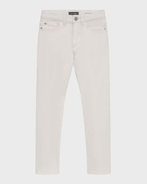 Emie High-Rise Straight-Leg Jeans, Size 7-16