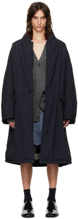 Maison Margiela Black Insulated Coat