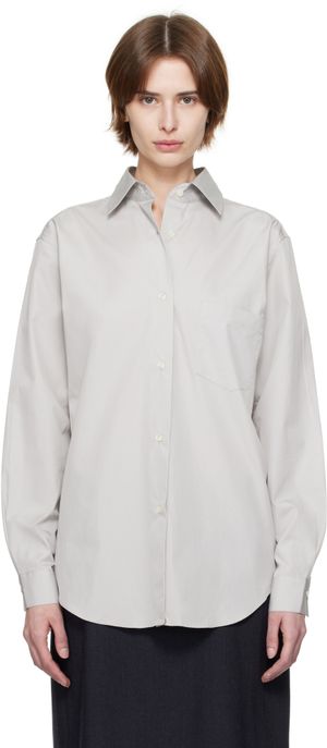 FLORE FLORE Gray Zoë Shirt