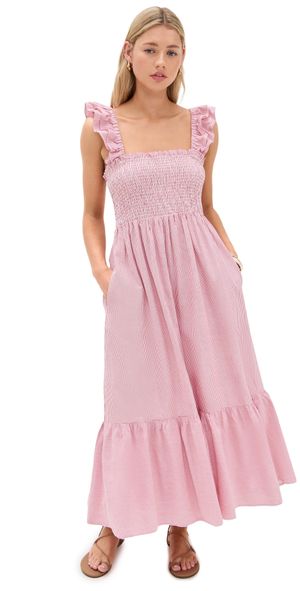 Marea Sasco Dress Red & White Stripe S