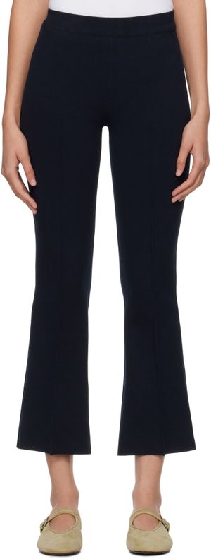High Sport Navy Kick Trousers