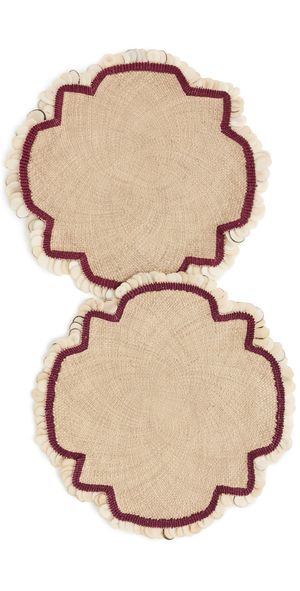 Johanna Ortiz Pichima Placemats Uncu Red One Size