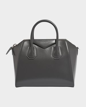 Small Antigona Leather Top-Handle Bag