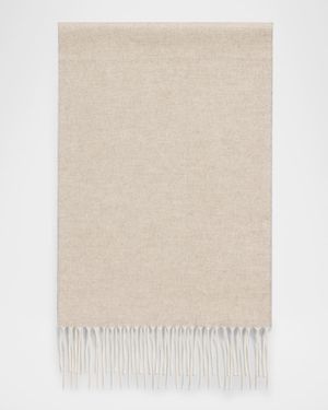 Men's Two-Tone Cashmere-Silk Scarf