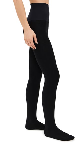 Commando Fleece Lined Opaque Tights Black S