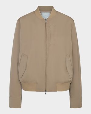 Relaxed Technical Bomber Jacket