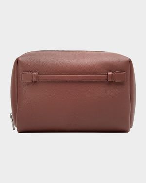 Men's Medium Leather Extra Travel Pouch