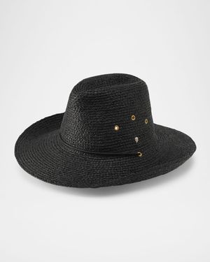 Madison Raffia Cowboy Fedora