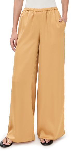 Favorite Daughter The Effortless Wide Leg Pants Palomino Gold XL