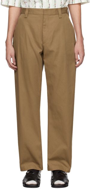 Bottega Veneta Pantalon fuselé brun