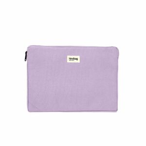 Hindbag - Housse ordinateur en coton avec mousse anti choc - Taille Unique - Violet