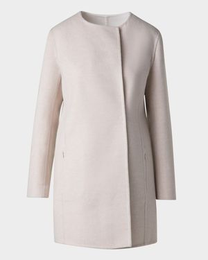 Wool-Cashmere Reversible Coat