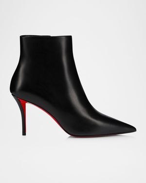 80mm Miss Z Leather Booties