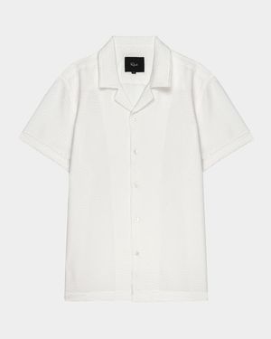 Men's Amalfi Seersucker Camp Shirt