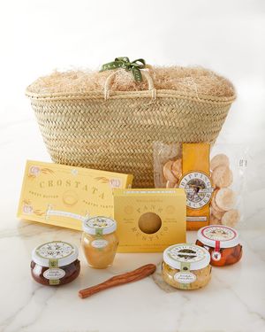 The O List Antipasti Party in a Basket