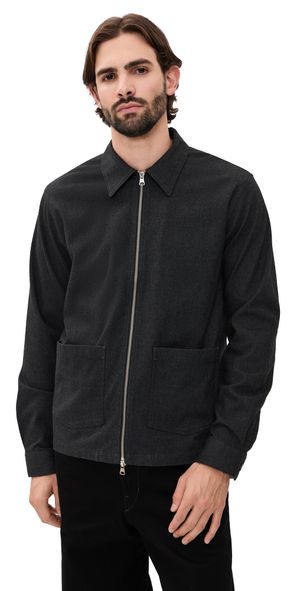 NN07 Virgil Zip Jacket Black Multi L