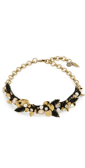 Deepa Gurnani Deepa by Deepa Gurnani Katrina Necklace Black One Size