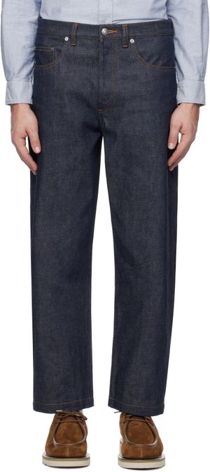 A.P.C. Navy Achille Jeans