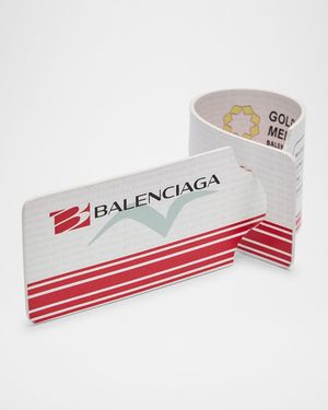 Men's Luggage Swing Leather Keychain