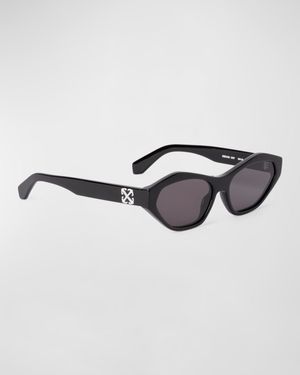 Kent Acetate Cat-Eye Sunglasses
