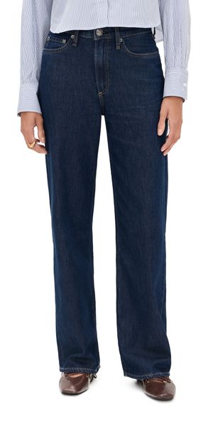 rag & bone Featherweight Logan Wide Leg Jeans Welbk 29