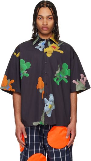 Walter Van Beirendonck Black Star Shirt