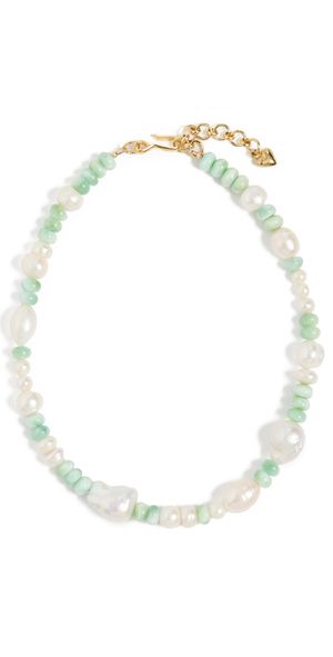 Brinker + Eliza Marley Necklace Mint One Size