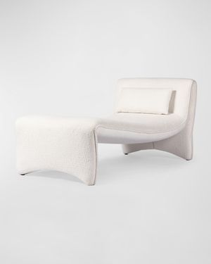 Bridgette Faux Shearling Chaise