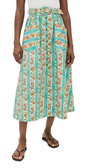 SALONI Kirat Skirt Wildacre Sea 8