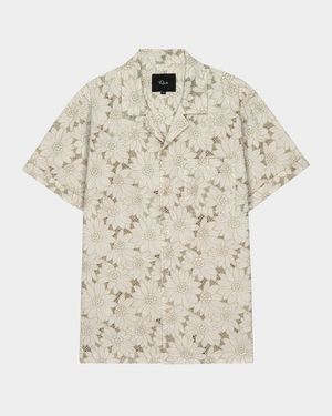 Men's Tyler Cotton Floral Camp Shirt