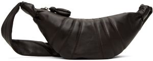 LEMAIRE Brown Small Croissant Bag