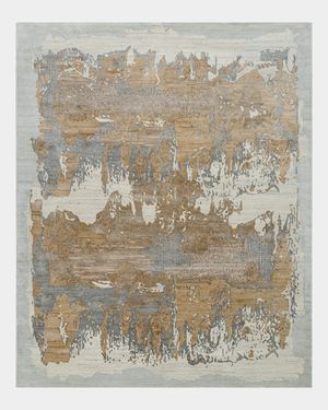 Opulence Hand-Knotted Runner, 3' x 10'