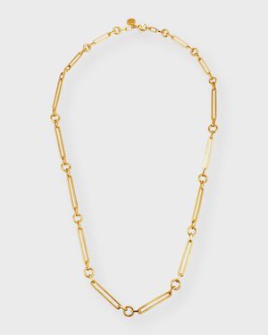 Long Multi Link Necklace