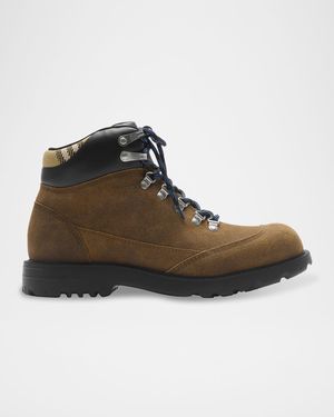 Men's Moor Suede Lace-Up Boots