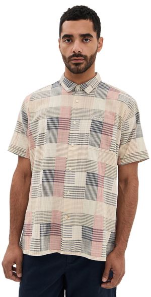 Barbour Oakshore Summer Fit Shirt Washed Stone L