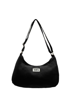 Hindbag - Sac à main en coton - Taille Unique - Noir