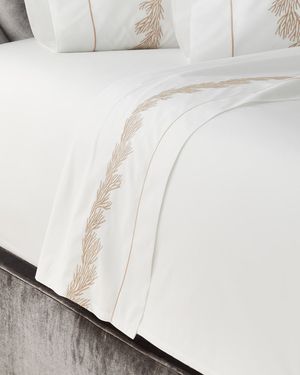 Atoll Full/Queen Flat Sheet