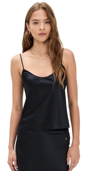 Éterne Mila Silk Camisole Black S