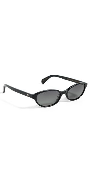 Elisa Johnson Dakota Sunglasses Gloss Black One Size