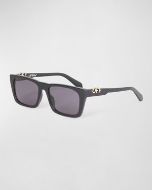 Men's Albany Acetate Rectangle Sunglasses