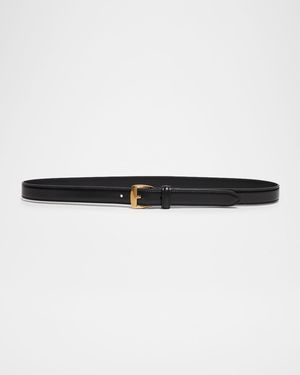 Thin Leather Belt